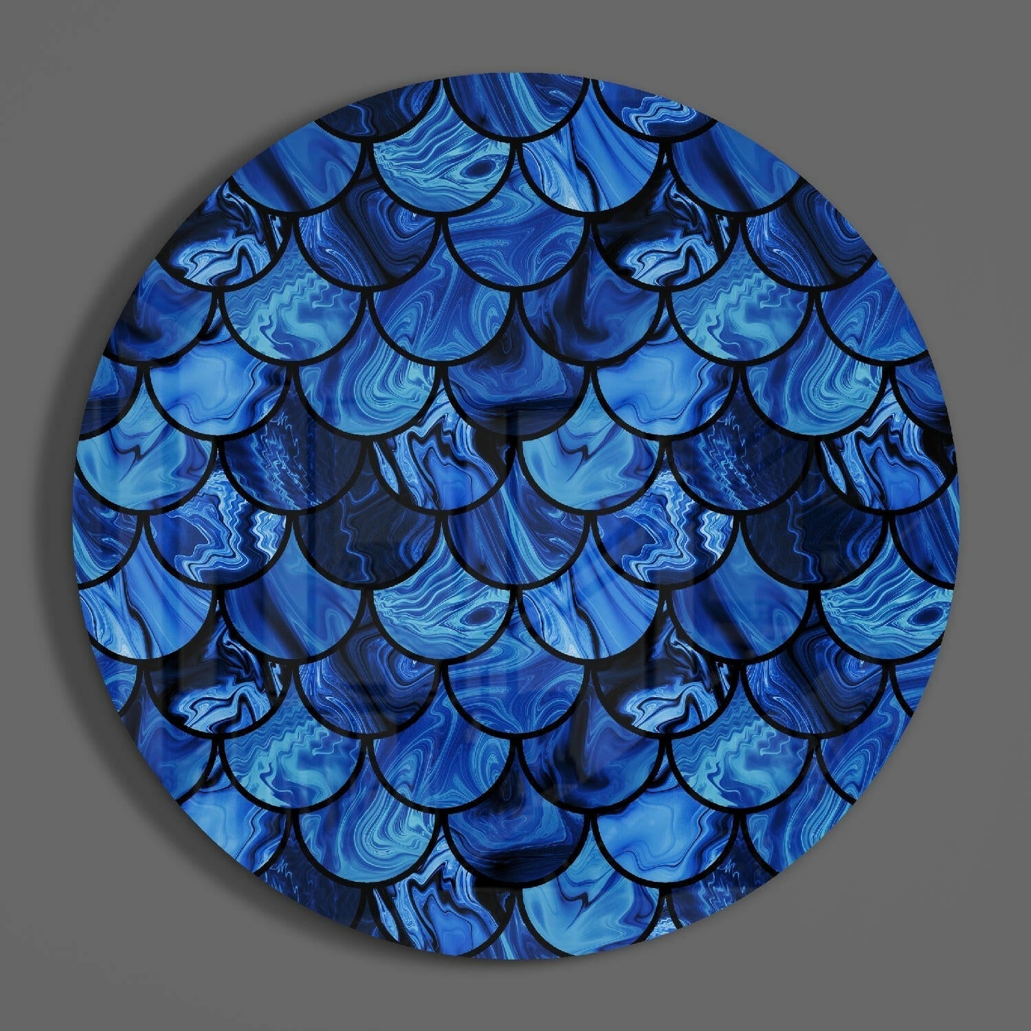 Stamp Glass Wall Art