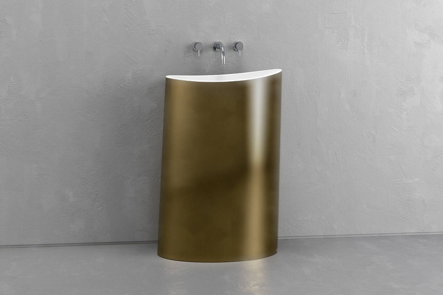 Oval Pedestal sink