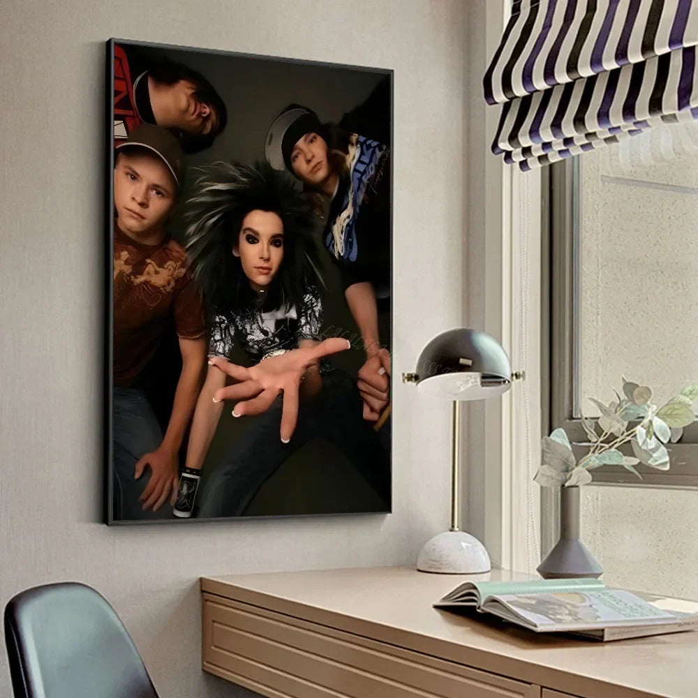T-Tokio Hotel Poster HD Posters Home Room Bar Cafe Decor Art Wall Painting Picture