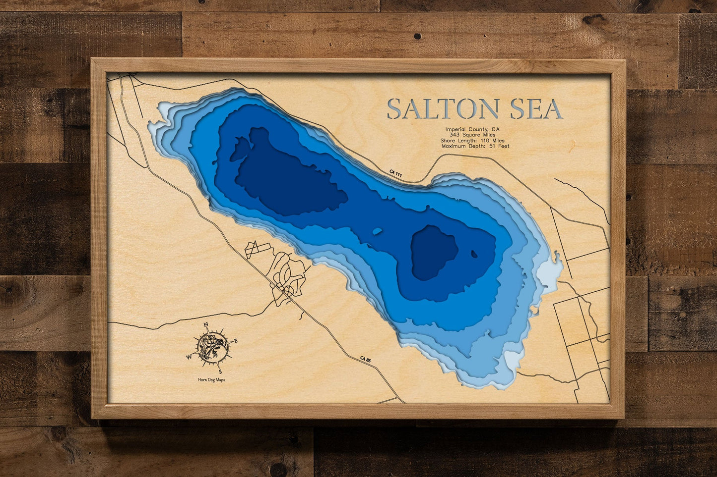 Salton Sea in Imperial County, California