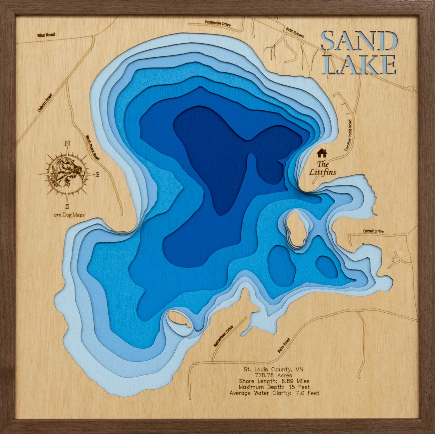 Sand Lake in St. Louis County, Minnesota