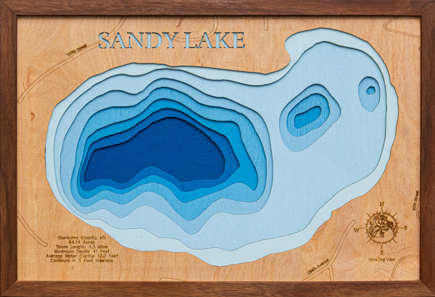 Sandy Lake in Sherburne County, Minnesota