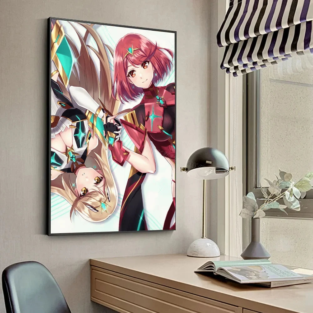 X-Xenoblade Chronicles 2 Poster HD Posters Home Room Bar Cafe Decor Art Wall Painting Picture