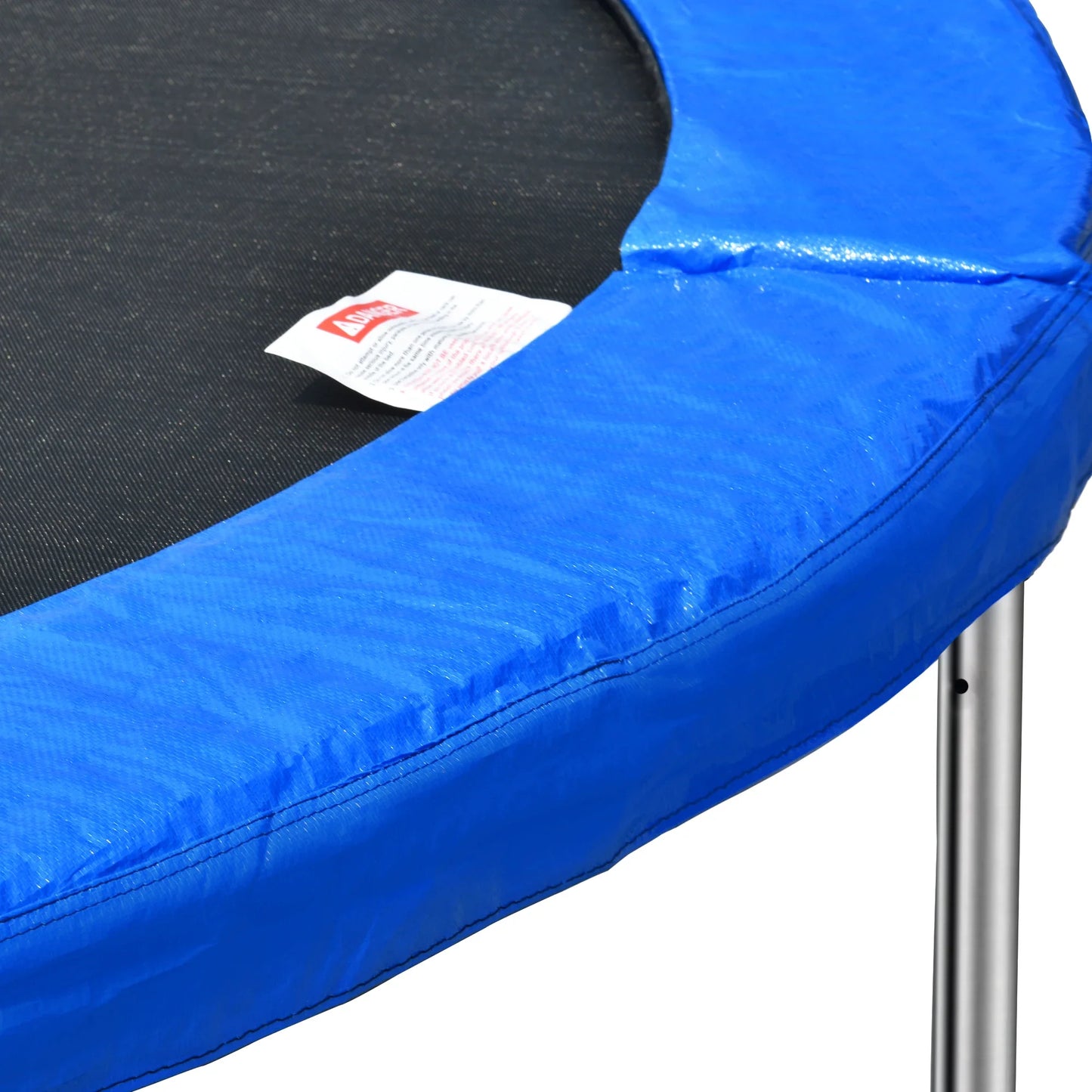 HiMISS Trampoline With Outdoor Enclosure Net Backboard And Ladder