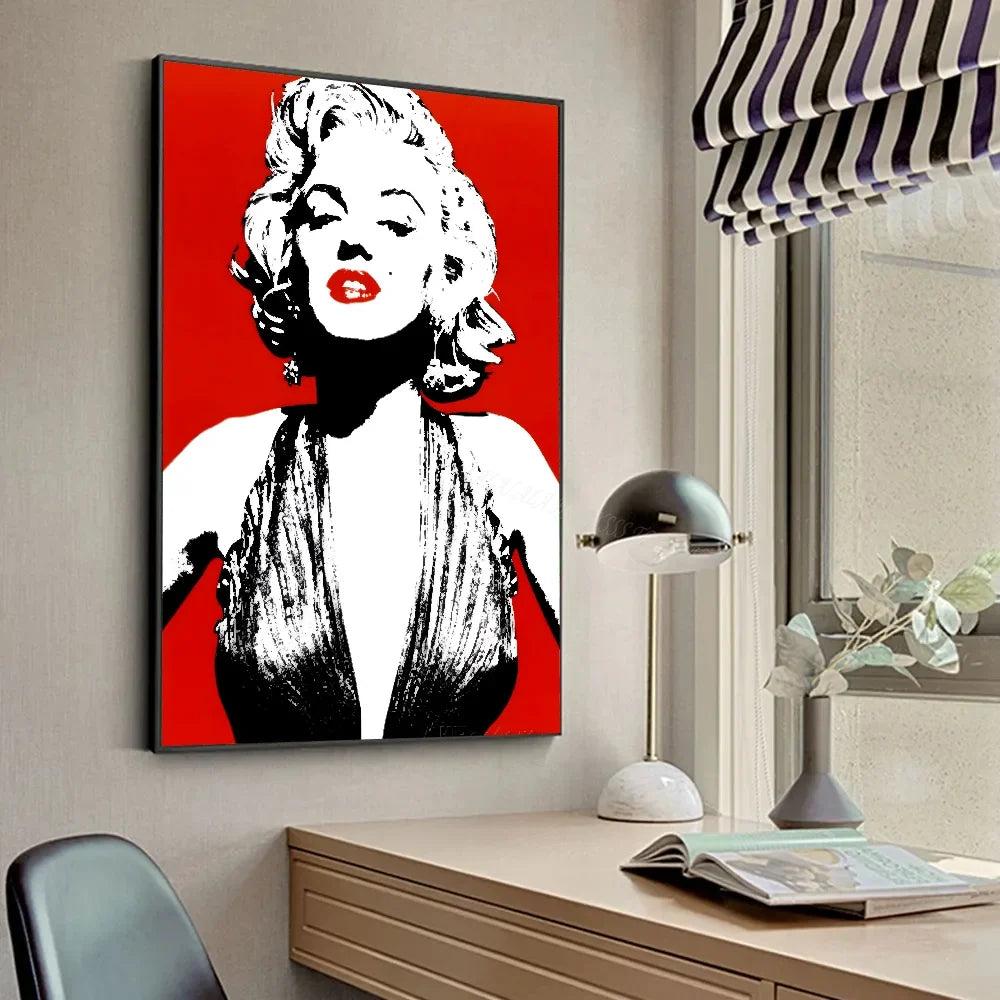 M-Marilyn Monroe  Poster HD Posters Home Room Bar Cafe Decor Art Wall Painting Picture