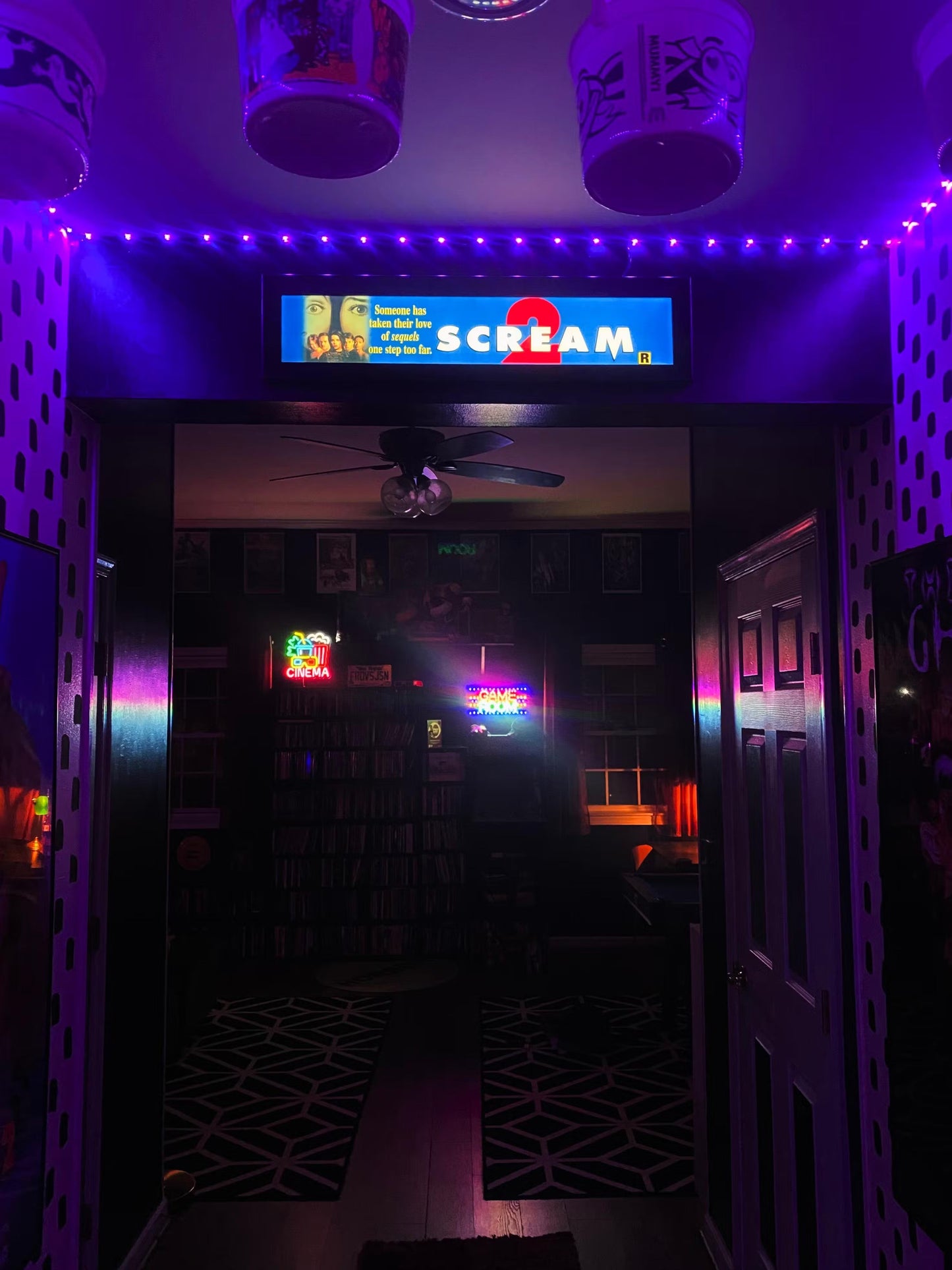 Mylar 5x25 Glowbox LED Light Box Poster Frame