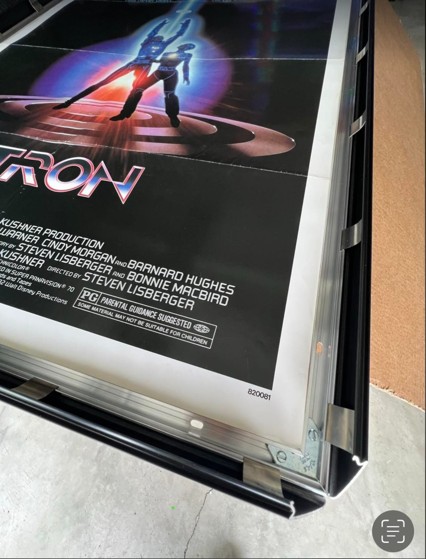 Premium Anodized Aluminum Poster Frame — Custom Size Made in the USA