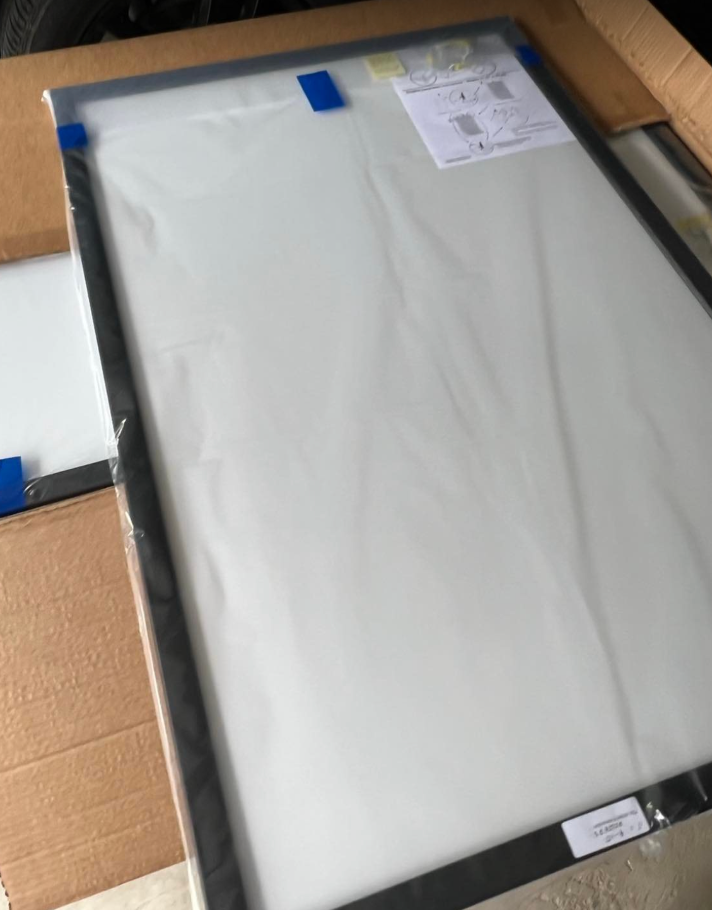 Premium Anodized Aluminum Poster Frame — Custom Size Made in the USA