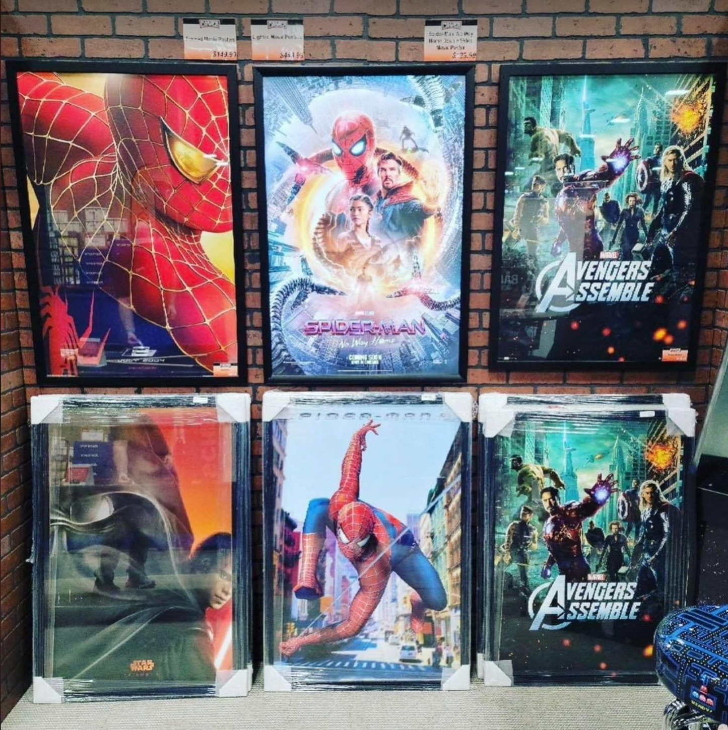 Premium Anodized Aluminum Poster Frame — Custom Size Made in the USA