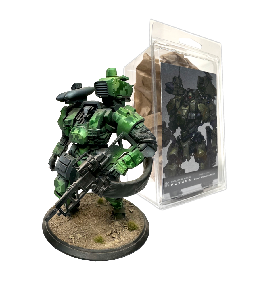 Mechanized Army Faction Box - Set of Detailed 3D Printed Miniatures for Tactical Warfare