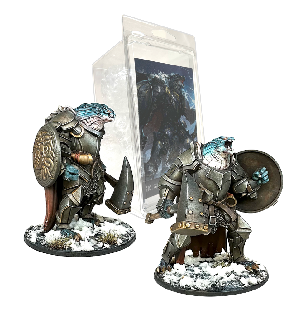 Dragon Army Faction Box: 6 Dragon Knights, 2 Dragon Kin, and 1 Dragon Champion Miniatures