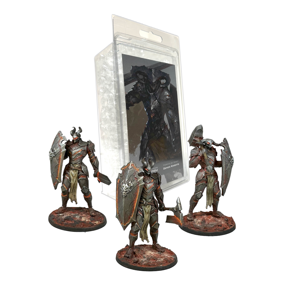 Demon Army Faction Box with Detailed Miniature Set
