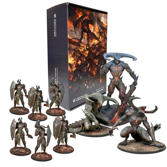 Demon Army Faction Box with Detailed Miniature Set