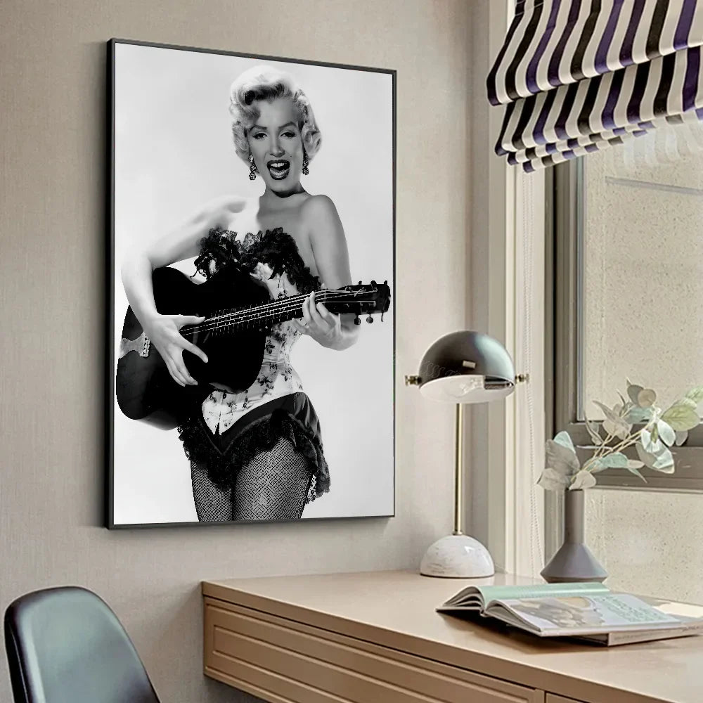 M-Marilyn Monroe  Poster HD Posters Home Room Bar Cafe Decor Art Wall Painting Picture