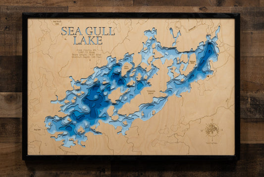 Sea Gull Lake in Cook County, Minnesota