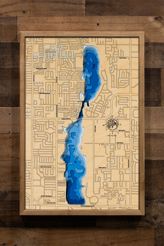 Lake Seminole in Pinellas County, Florida
