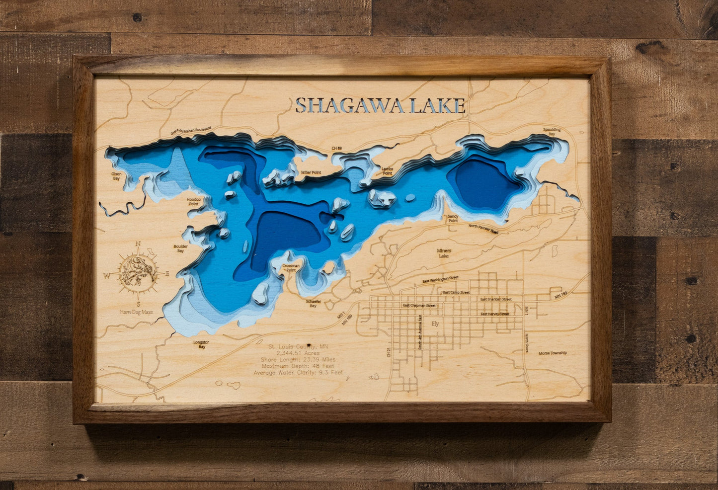 Shagawa Lake in St. Louis County, Minnesota