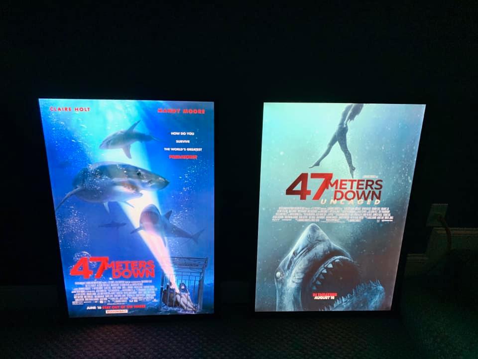 3-PACK Glowbox "World Famous" LED Poster Frames