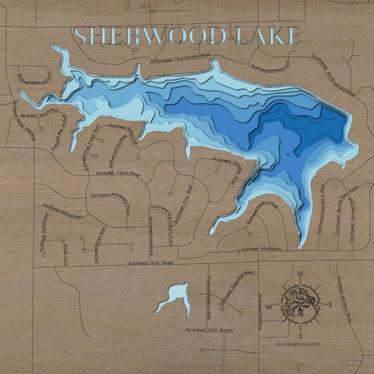 Sherwood Lake in Shawnee County, Kansas