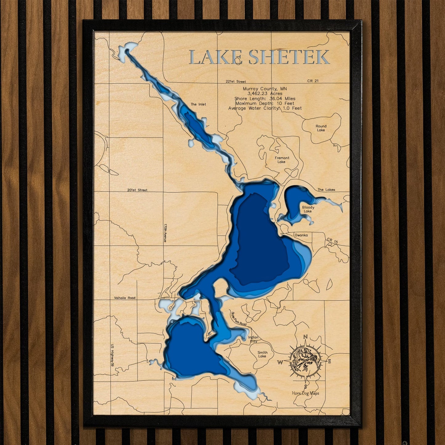 Lake Shetek in Murray County, Minnesota
