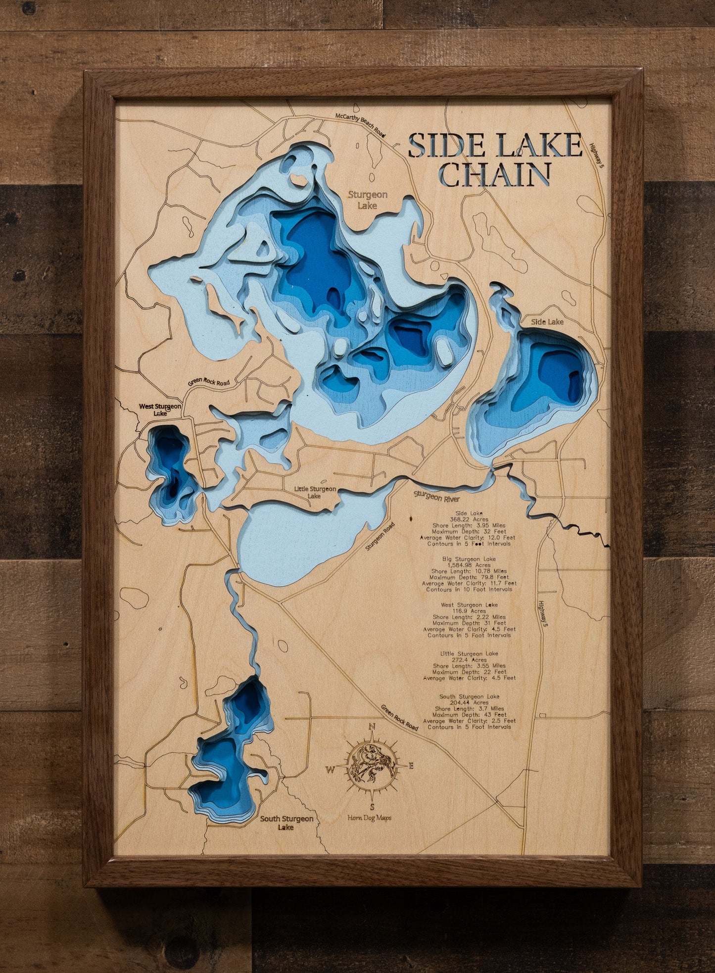 Side Lake Chain in St. Louis County, Minnesota