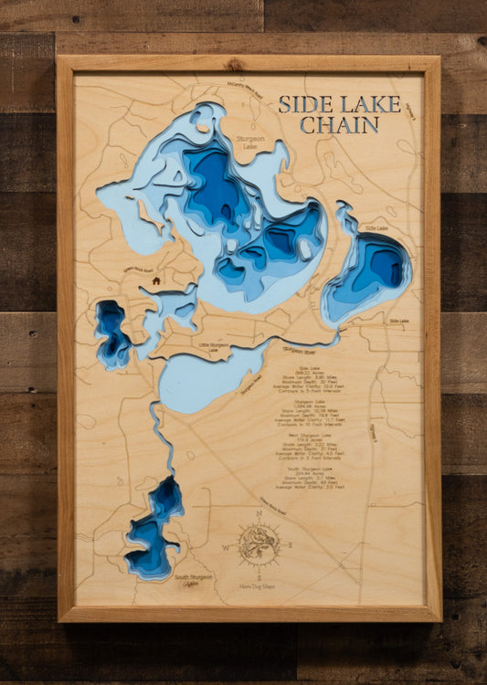 Side Lake Chain in St. Louis County, Minnesota