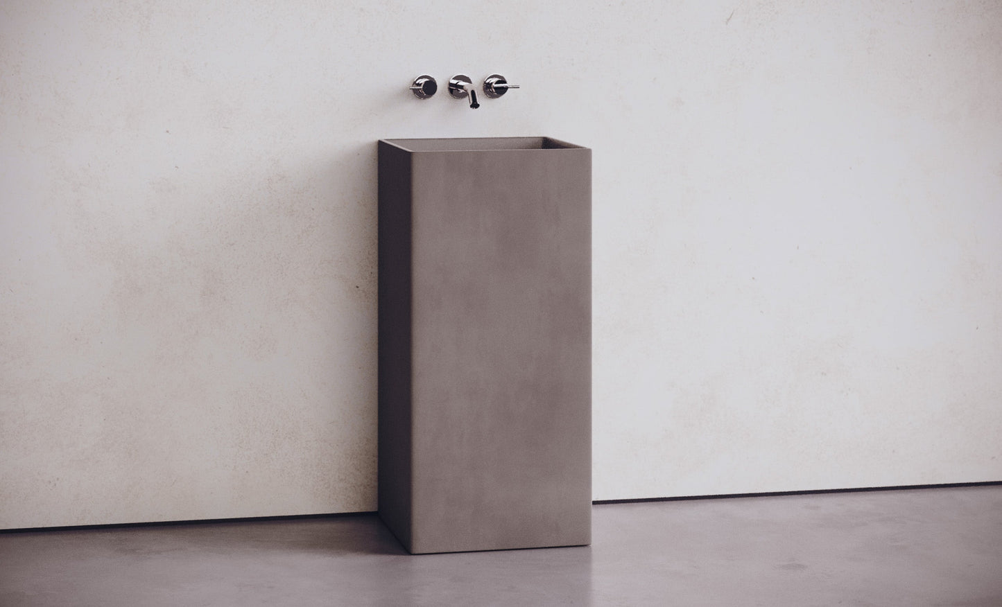 Square Pedestal Sink