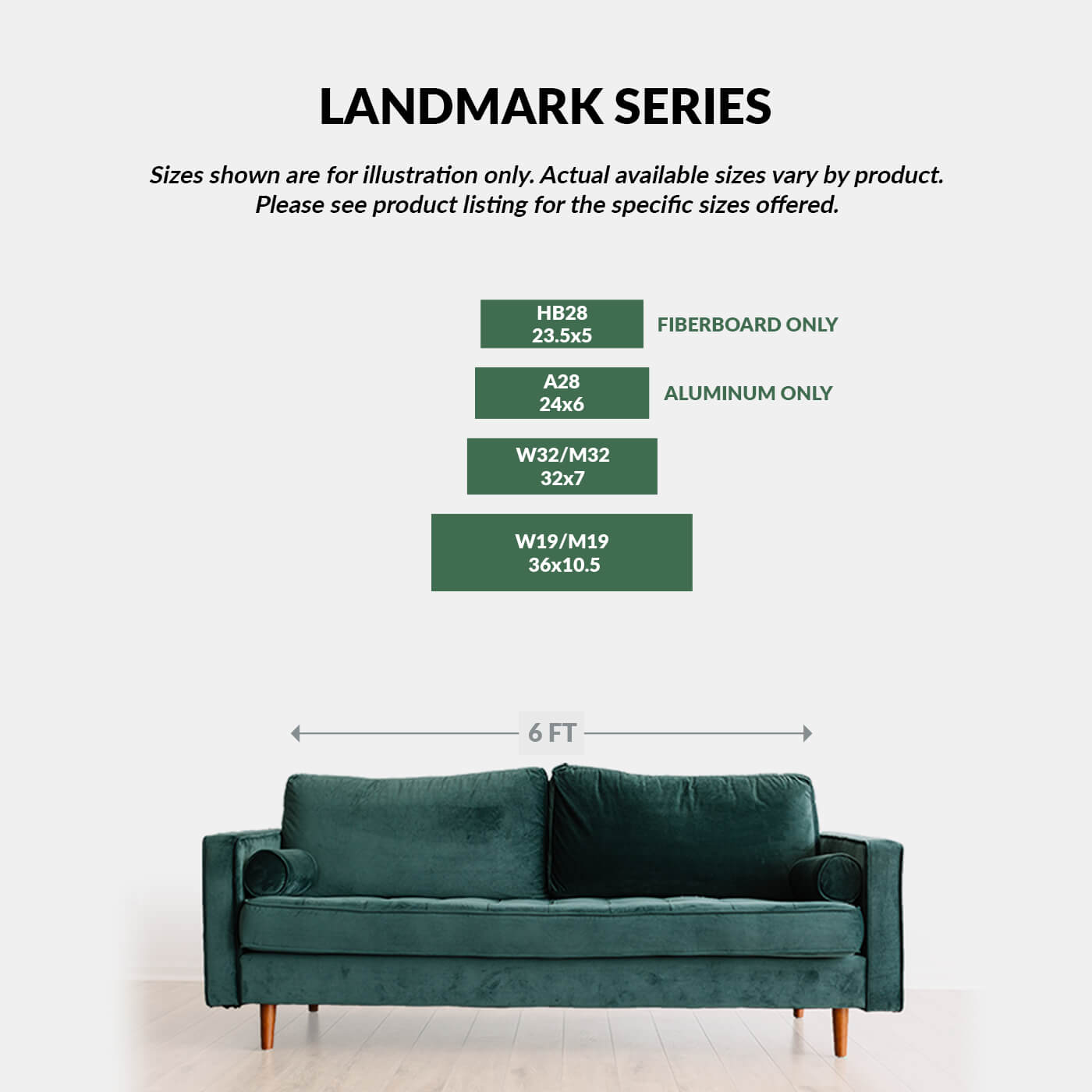 Landmark Classic Custom Signs: Blue Text 1 - Wall Decor