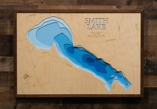 Smith Lake in Sawyer County, Wisconsin