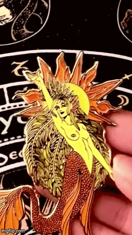 Enamel Pin - Sol Celestial Mermaid