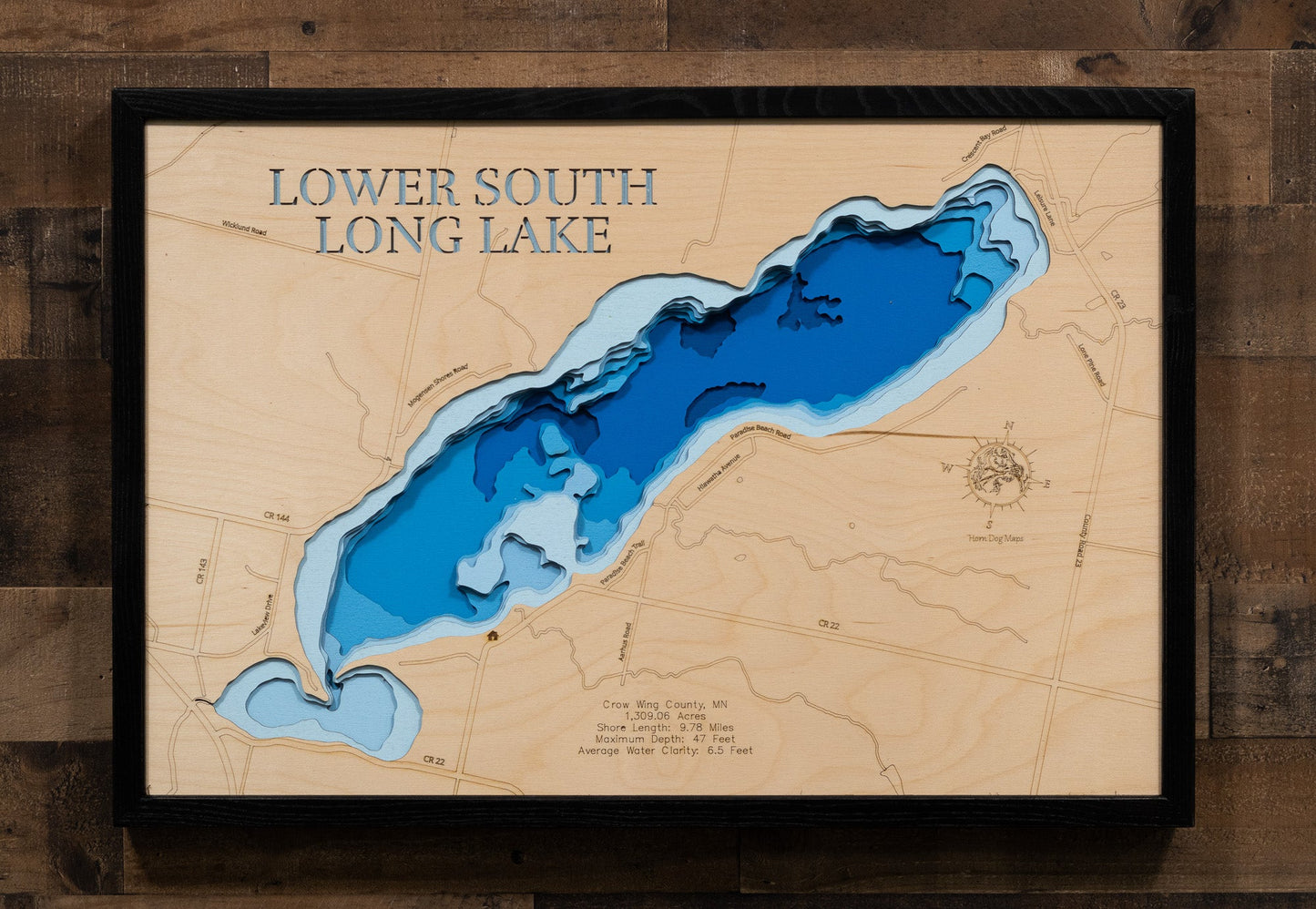 South Long Lake in Crow Wing County, Minnesota