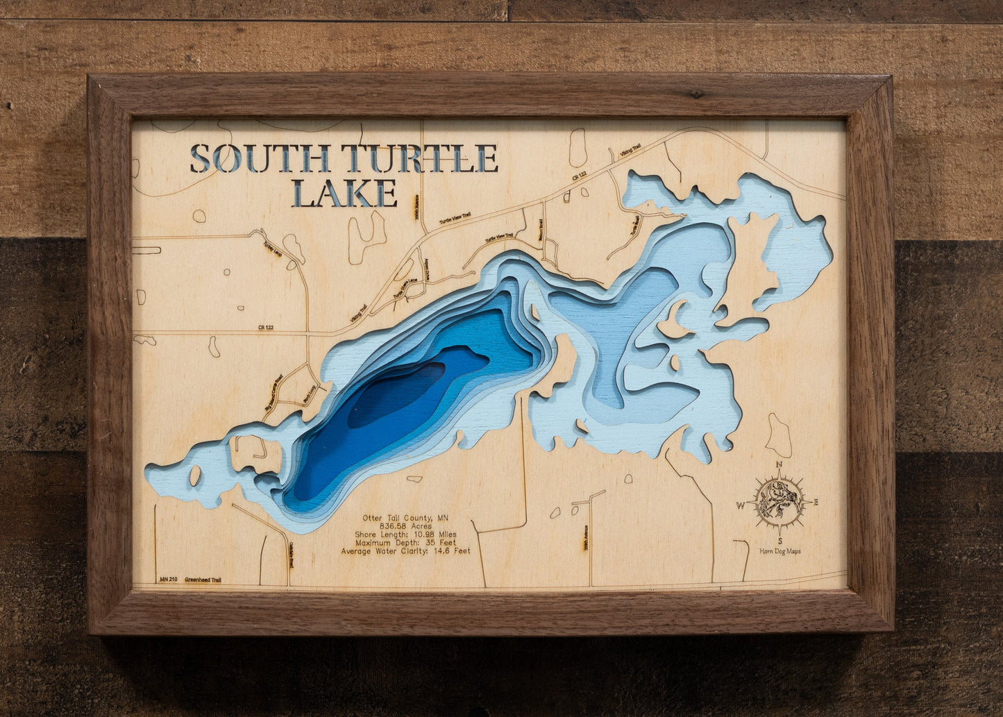 South Turtle Lake in Otter Tail County, Minnesota