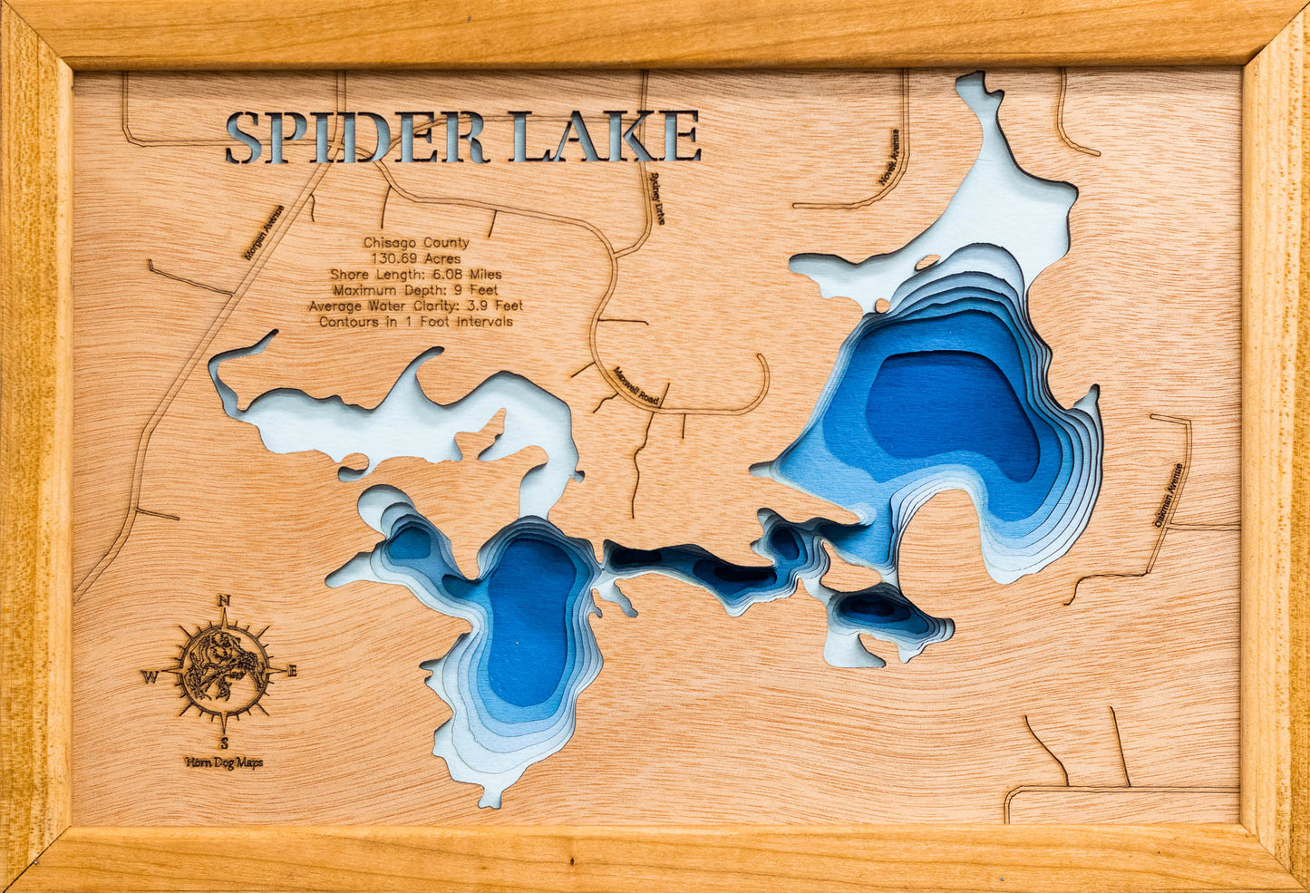 Spider Lake in Chisago County, Minnesota