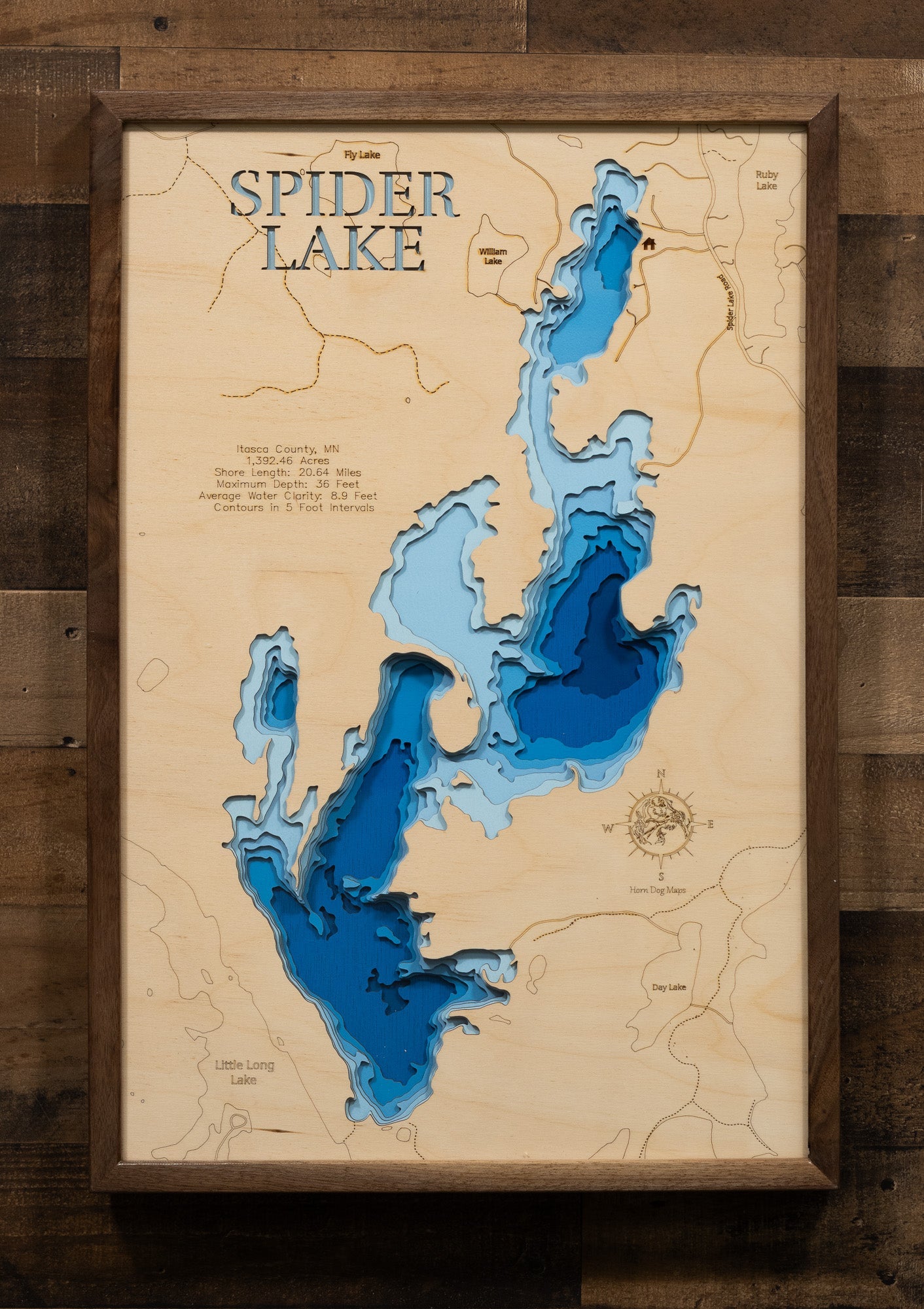 Spider Lake in Itasca County, Minnesota