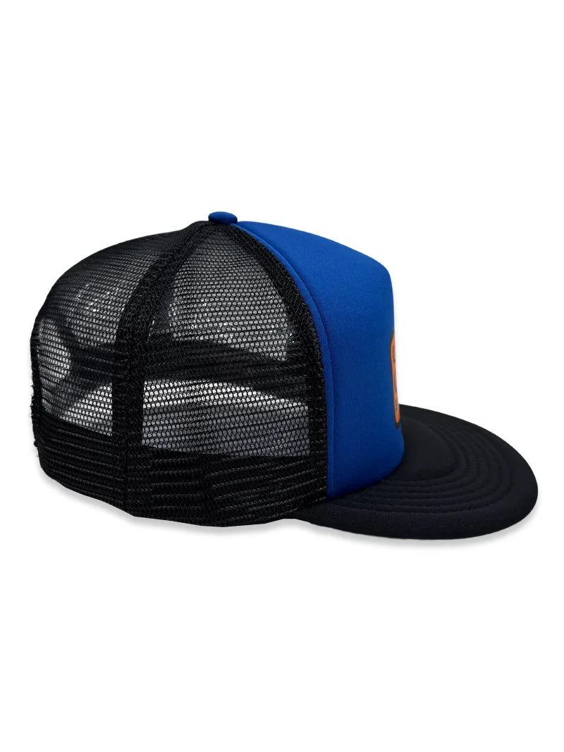 Spoiled By My Blue Collar Man Trucker Hat Collection by Luckless Outfitters