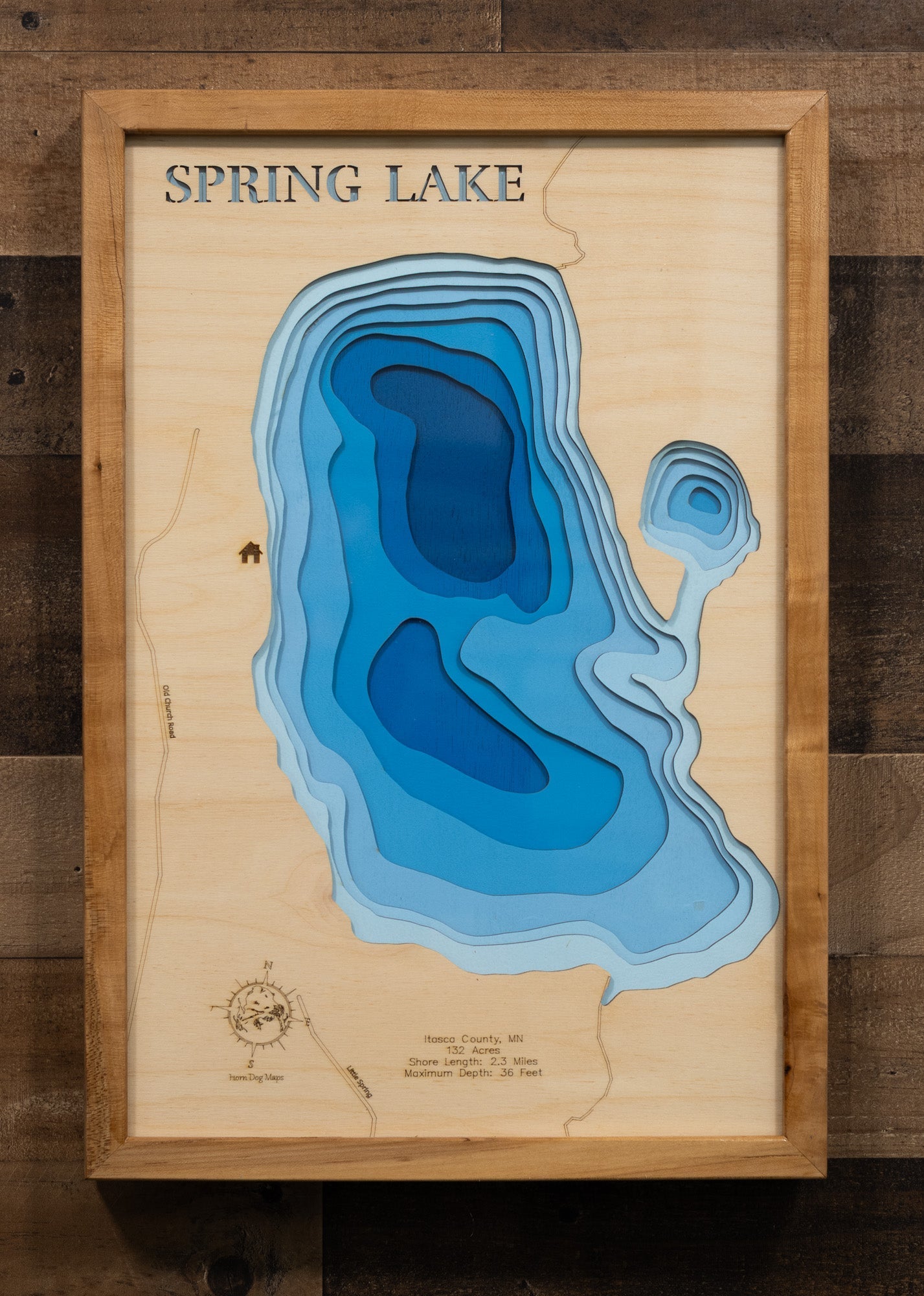 Spring Lake in Itasca County, Minnesota
