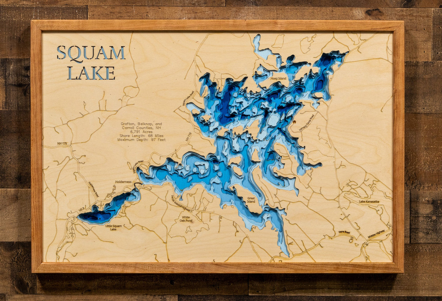 Squam Lake in Grafton, Belknap, and Carroll Counties, New Hampshire