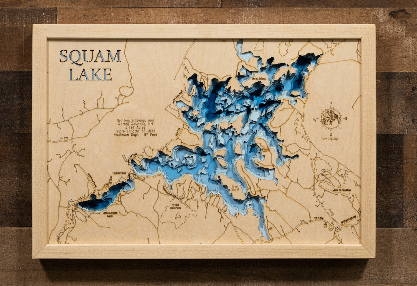 Squam Lake in Grafton, Belknap, and Carroll Counties, New Hampshire
