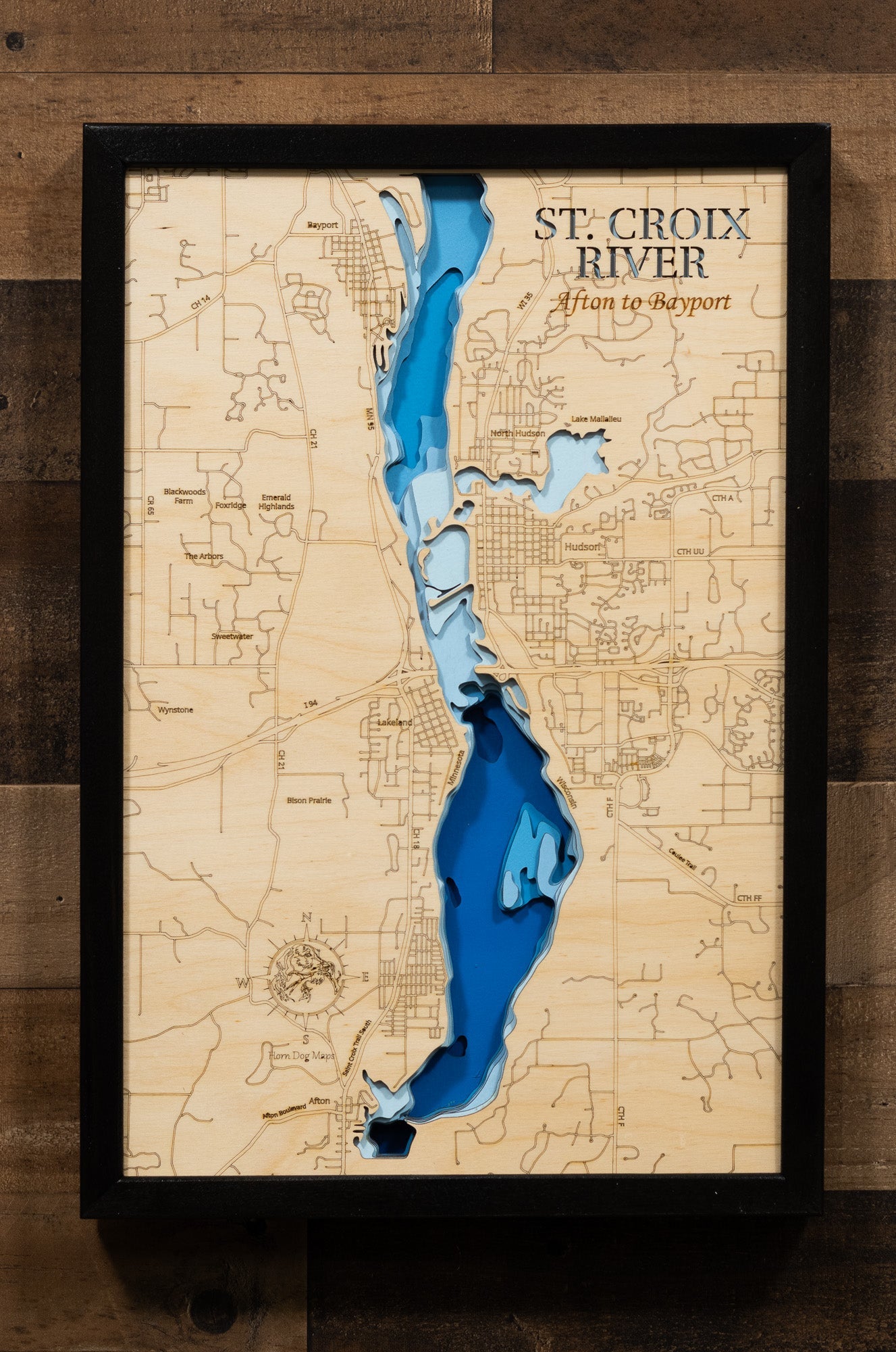 St. Croix River in Minnesota and Wisconsin