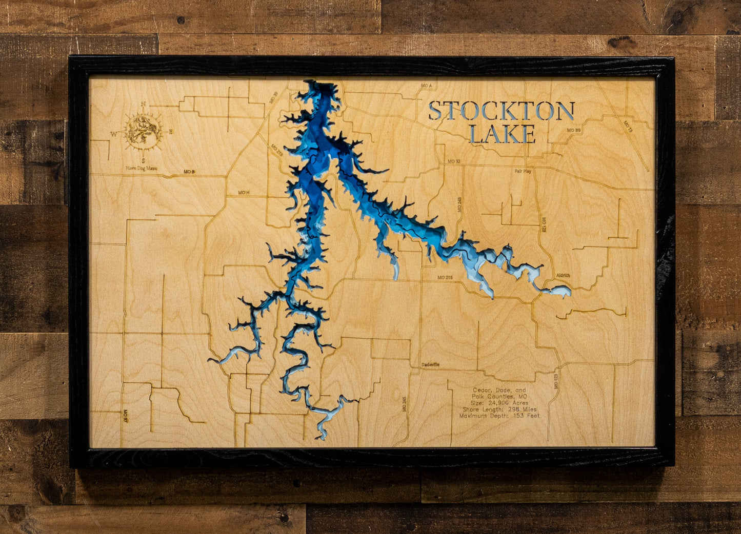 Stockton Lake in Cedar, Dade, and Polk Counties, Missouri
