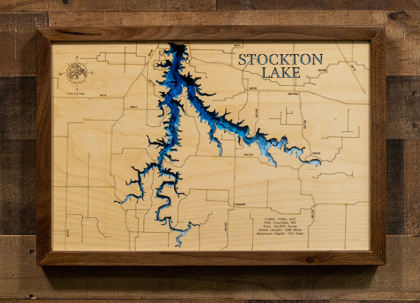 Stockton Lake in Cedar, Dade, and Polk Counties, Missouri