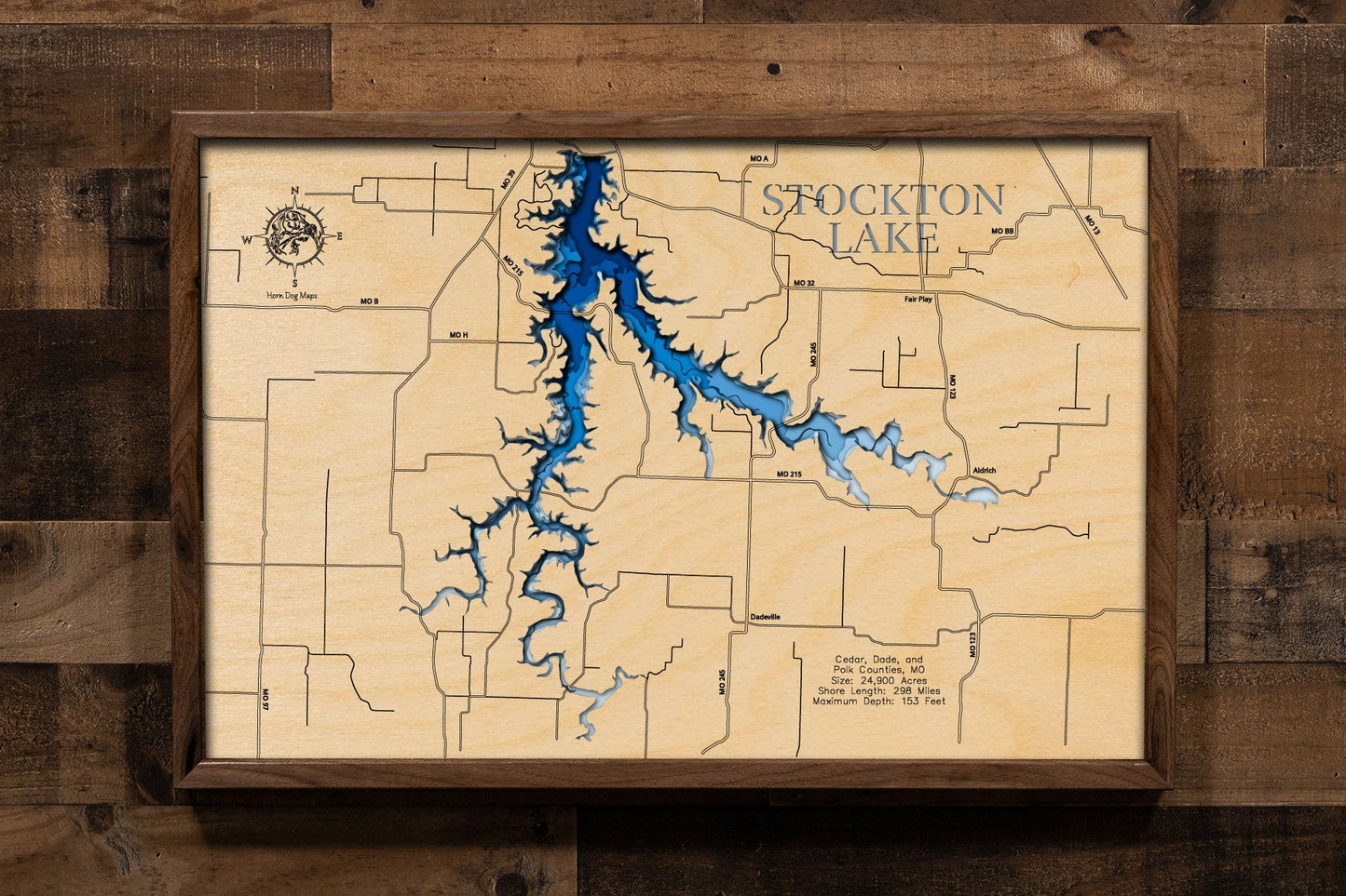 Stockton Lake in Cedar, Dade, and Polk Counties, Missouri