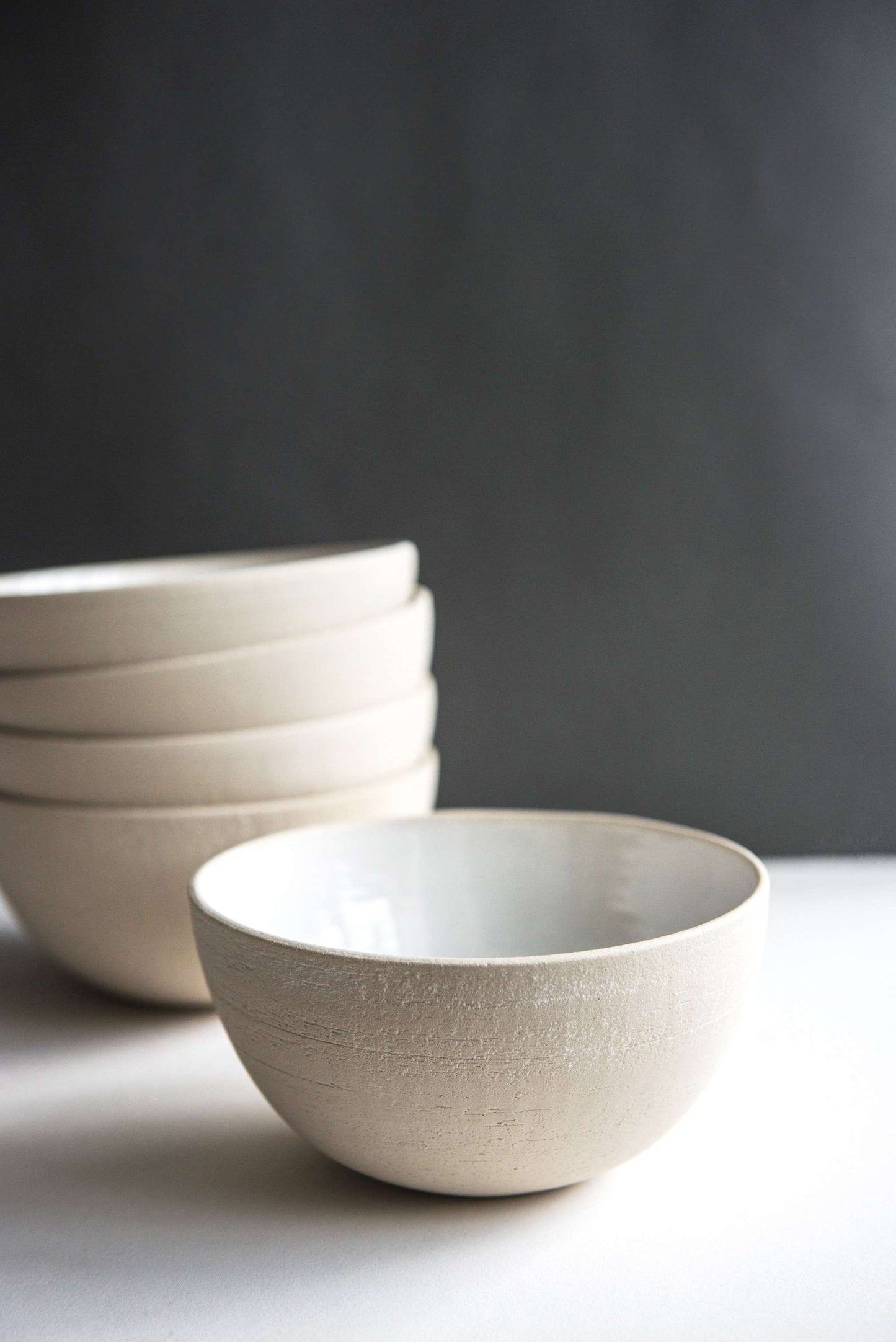 Handmade Stoneware Soup Bowl