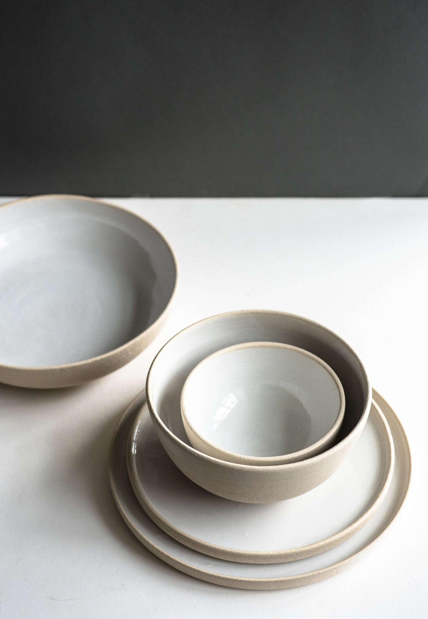 Handmade Stoneware Soup Bowl