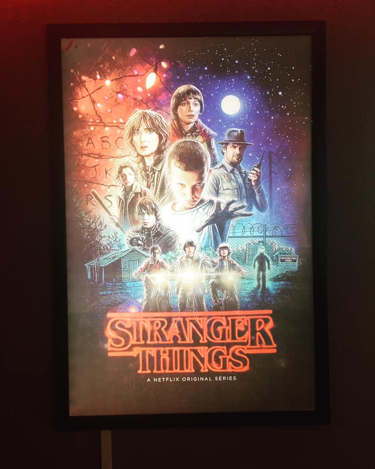 3-PACK Glowbox "World Famous" LED Poster Frames