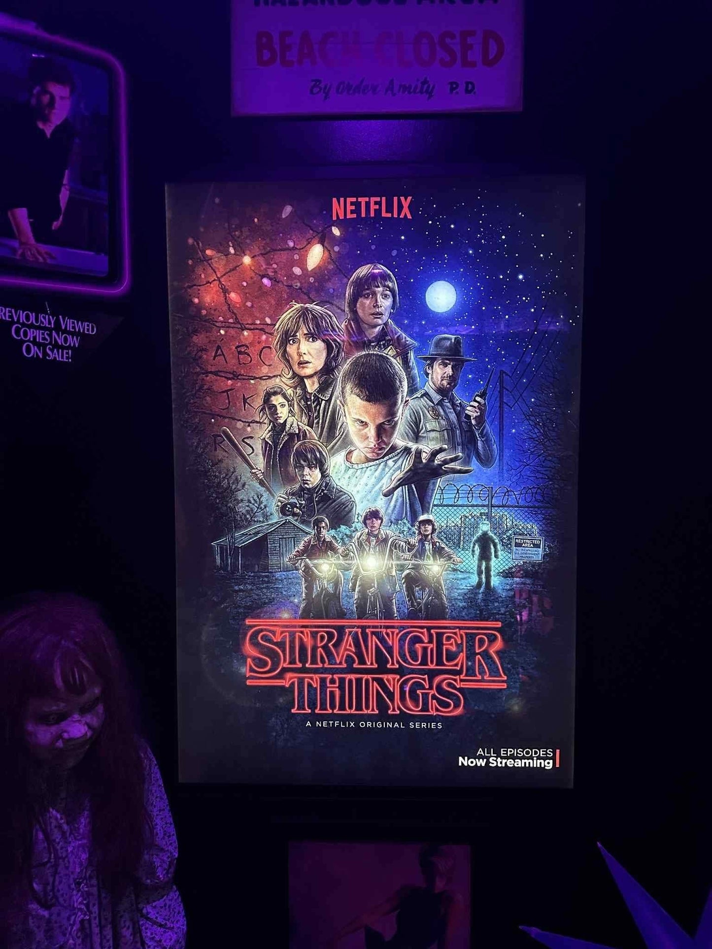3-PACK Glowbox "World Famous" LED Poster Frames