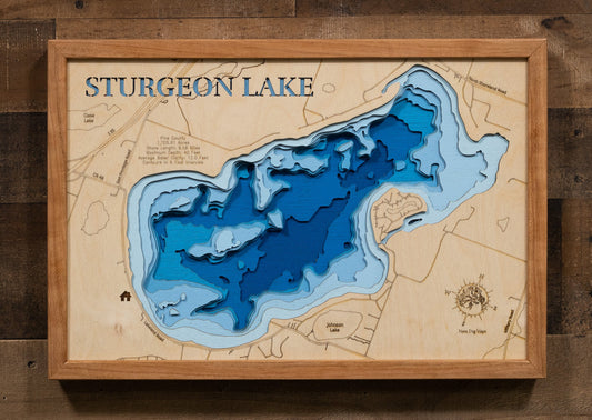 Sturgeon Lake in Pine County, Minnesota