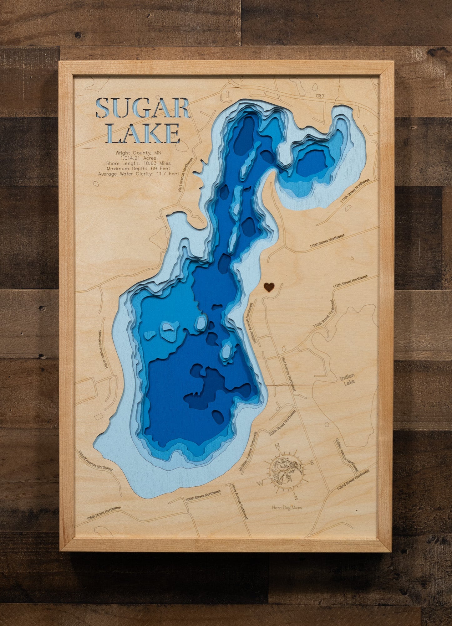 Sugar Lake in Wright County, Minnesota