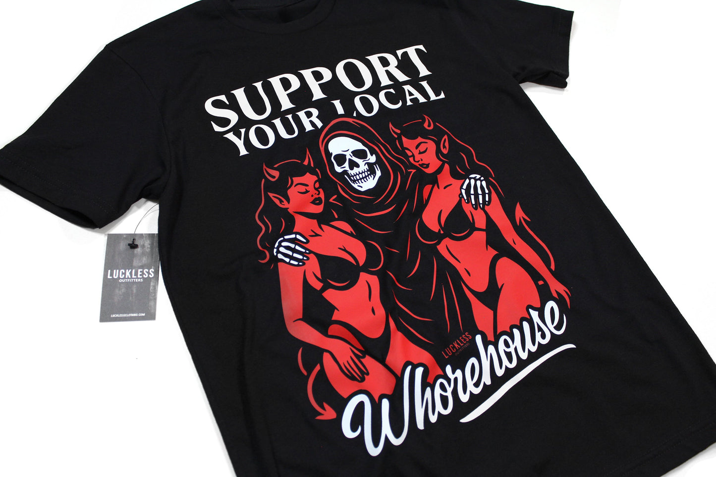 Support Your Local Brothel Tee