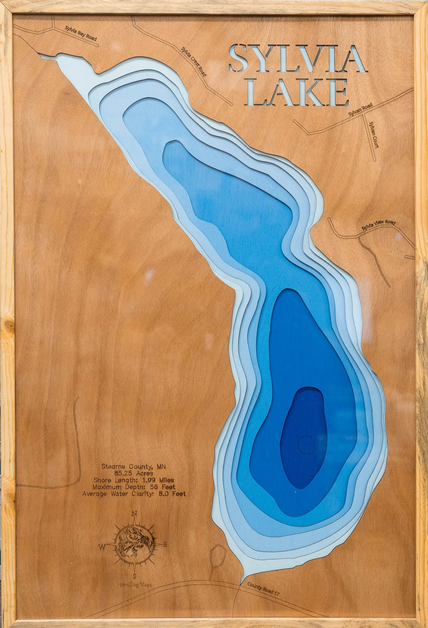 Sylvia Lake in Stearns County, Minnesota